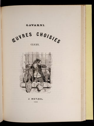 Oeuvres Choisies de Gavarni