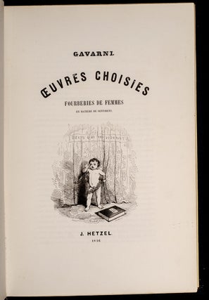 Oeuvres Choisies de Gavarni