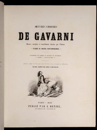 Oeuvres Choisies de Gavarni
