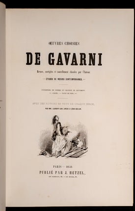 Oeuvres Choisies de Gavarni