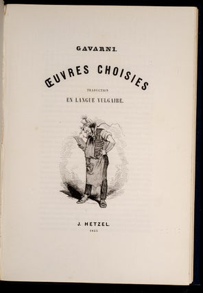 Oeuvres Choisies de Gavarni
