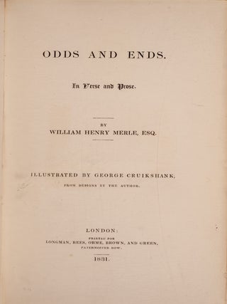 Odds and Ends. In Prose and Verse