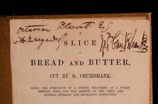 Item #05587 A Slice of Bread and Butter, George CRUIKSHANK