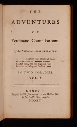 Adventures of Ferdinand Count Fathom, The