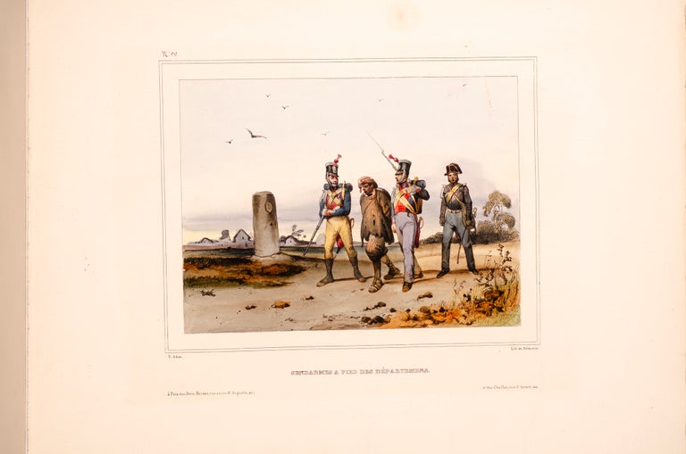 Item #05603 Collection des Costumes Militaires, Armée Francaise 1832, Victor ADAM.