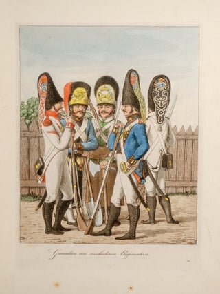 Sammlung verschiedener Spanischer National-Trachten and Uniformen
