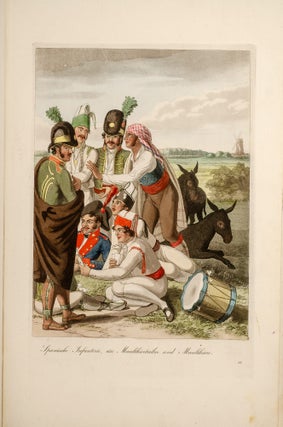 Sammlung verschiedener Spanischer National-Trachten and Uniformen