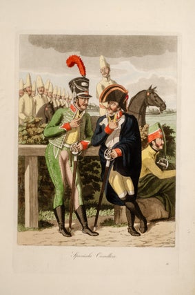 Sammlung verschiedener Spanischer National-Trachten and Uniformen