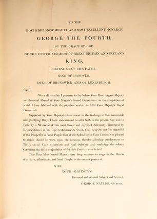 Coronation of His Most Sacred Majesty King George the Fourth, The