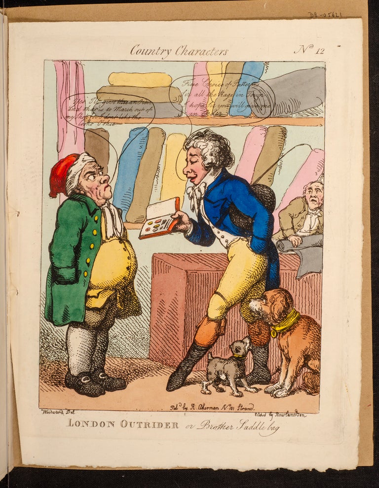 Item #05621 Country Characters. George Moutard WOODWARD, Thomas ROWLANDSON.