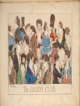 Characters at the West End of the Town. Drawn and Etched by Richard Dighton