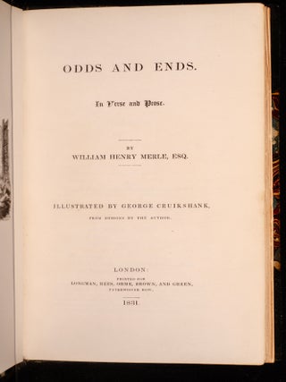 Odds and Ends in Prose and Verse