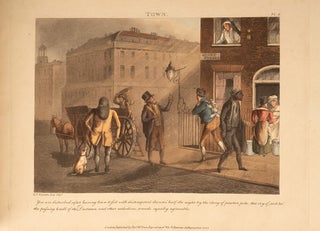 Country versus Town. Designed and Etched by D.T. Egerton