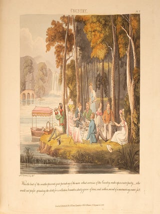 Country versus Town. Designed and Etched by D.T. Egerton
