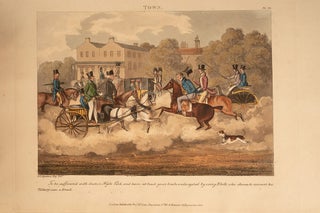 Country versus Town. Designed and Etched by D.T. Egerton
