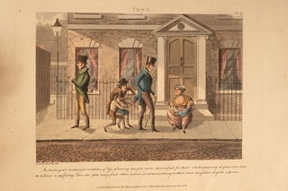 Country versus Town. Designed and Etched by D.T. Egerton