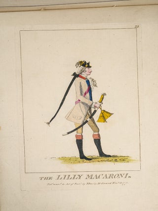24 Caricatures by Several Ladies Gentlemen Artists &c. [&] Caricatures Macaronies & Characters by Sundry Ladies Gentle.n Artists &c.