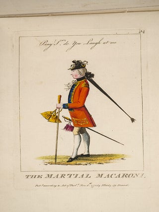 24 Caricatures by Several Ladies Gentlemen Artists &c. [&] Caricatures Macaronies & Characters by Sundry Ladies Gentle.n Artists &c.