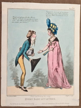 Every Body Out Of Town exemplified in six characteristic prints and illustrative labels [with] Every Body In Town exemplified in six characteristic prints and illustrative labels