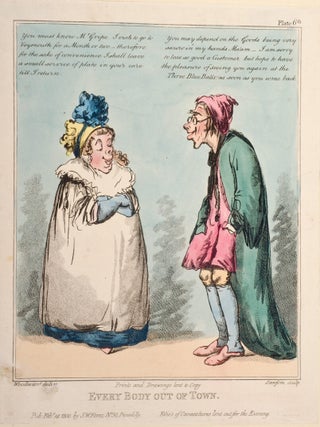 Every Body Out Of Town exemplified in six characteristic prints and illustrative labels [with] Every Body In Town exemplified in six characteristic prints and illustrative labels