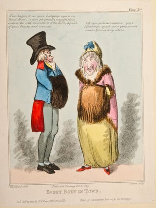 Every Body Out Of Town exemplified in six characteristic prints and illustrative labels [with] Every Body In Town exemplified in six characteristic prints and illustrative labels