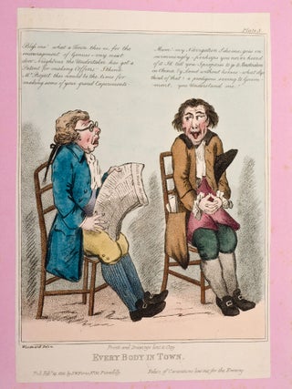 Every Body Out Of Town exemplified in six characteristic prints and illustrative labels [with] Every Body In Town exemplified in six characteristic prints and illustrative labels