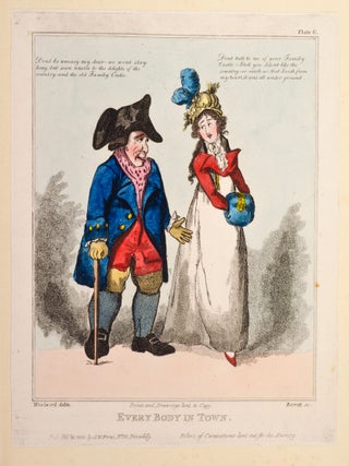 Every Body Out Of Town exemplified in six characteristic prints and illustrative labels [with] Every Body In Town exemplified in six characteristic prints and illustrative labels