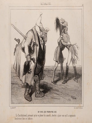 Item #05702 Actualités…. Honoré DAUMIER, Charles CHAM VERNIER