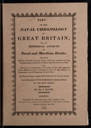 Naval Chronology of Great Britain, The