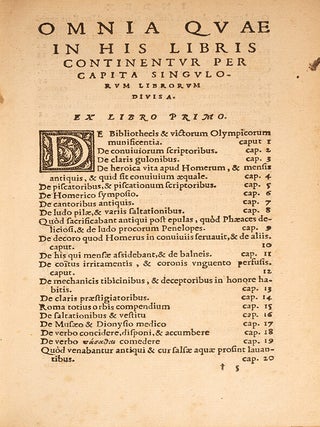 Athenaei Dipnosophistarum sive Coenae sapientum Libri XV.