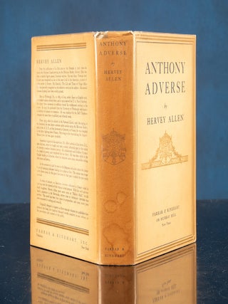 Item #05781 Anthony Adverse. Hervey ALLEN