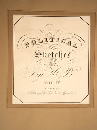 Political Sketches &c... by H.B.
