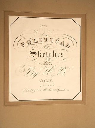 Political Sketches &c... by H.B.