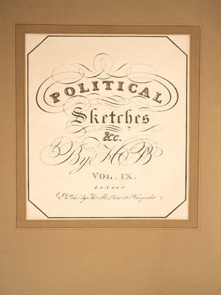Political Sketches &c... by H.B.