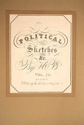 Political Sketches &c... by H.B.