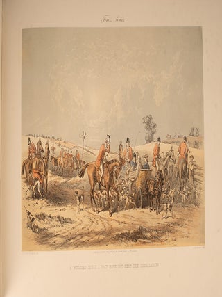 Run with the Stag-Hounds by Phiz, A