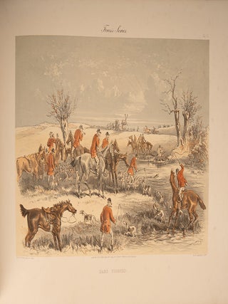 Run with the Stag-Hounds by Phiz, A