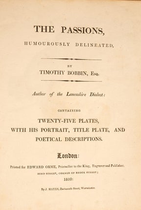 The Passions Humourously Delineated