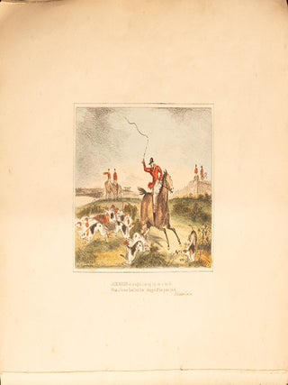 Set of Fox-Huntings, descriptive of the Poem of Billesdon Coplow, A