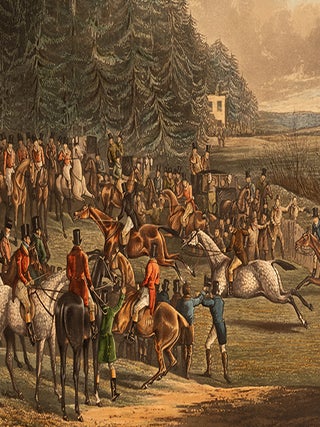 Item #05896 Grand Leicestershire Steeple Chase. Henry ALKEN