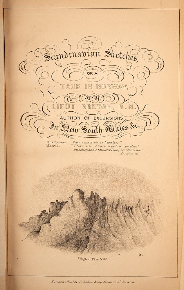 Scandinavian Sketches, or a Tour in Norway… | William Henry BRETON