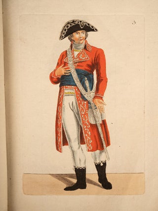 Neuestes Costüme der Staatsbeamten der Republik Frankreich nach dem Befehl des ersten Consuls Bonaparte