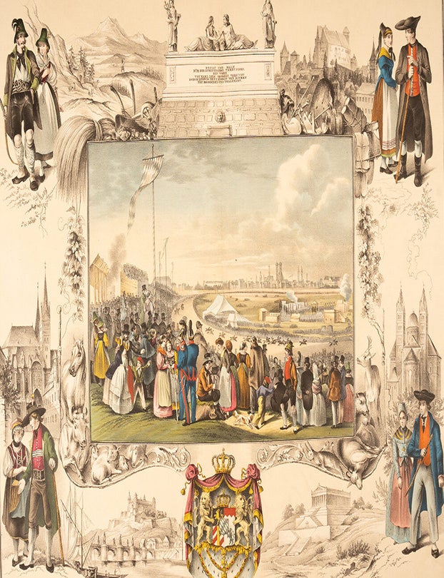 Item #05904 Malerische L&auml;nderschau in bildlichen Darstellungen deutscher & schweizerischer St&auml;dte & Landschaften, Tobias DANNHEIMER.