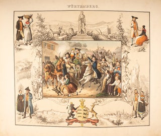 Malerische Länderschau in bildlichen Darstellungen deutscher & schweizerischer Städte & Landschaften,
