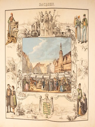 Malerische L&auml;nderschau in bildlichen Darstellungen deutscher & schweizerischer St&auml;dte & Landschaften,