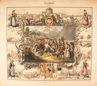 Malerische Länderschau in bildlichen Darstellungen deutscher & schweizerischer Städte & Landschaften,