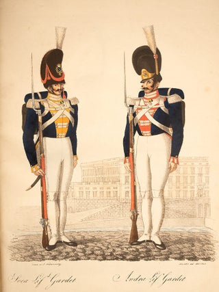Svenska Arméens Uniformer. Utgifne Ar 1825