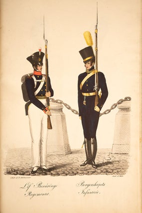 Svenska Arméens Uniformer. Utgifne Ar 1825