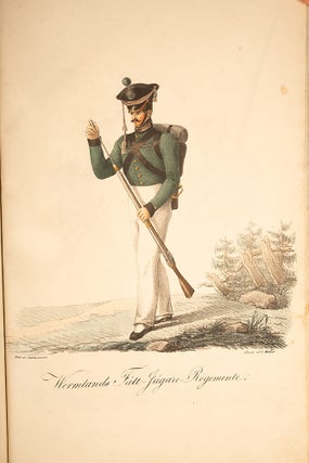 Svenska Arméens Uniformer. Utgifne Ar 1825