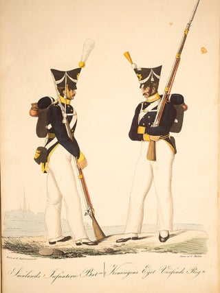 Svenska Arméens Uniformer. Utgifne Ar 1825